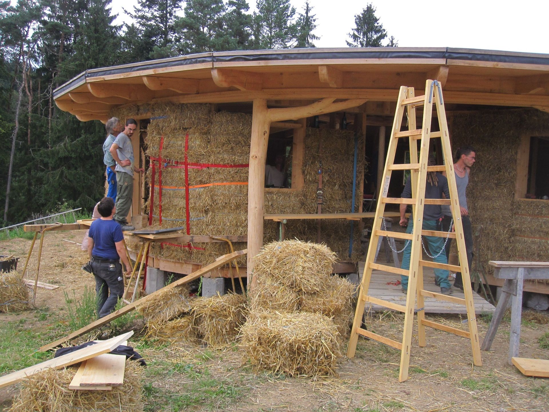 Architektur Strohballenbau