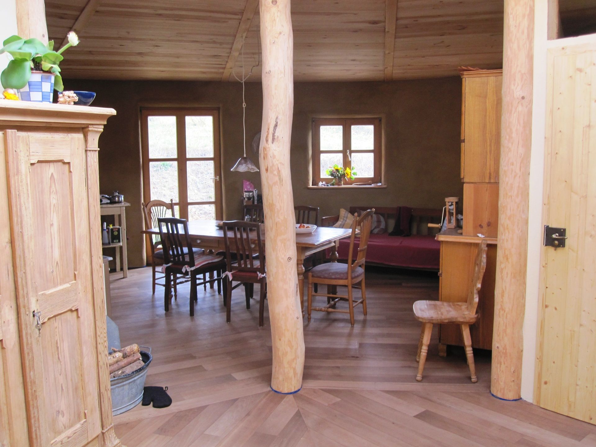 Architektur Strohhaus