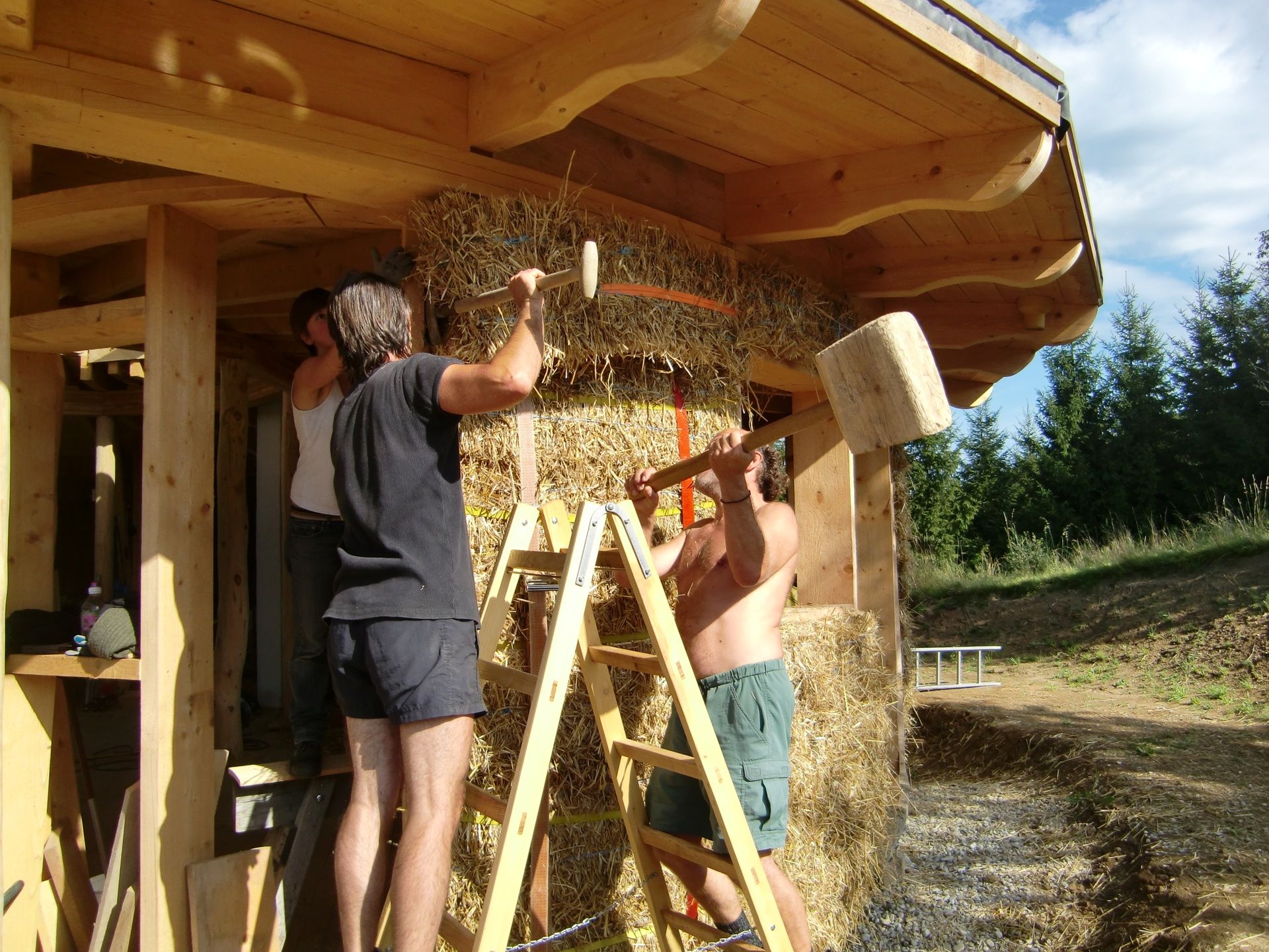Architektur Strohballenbau