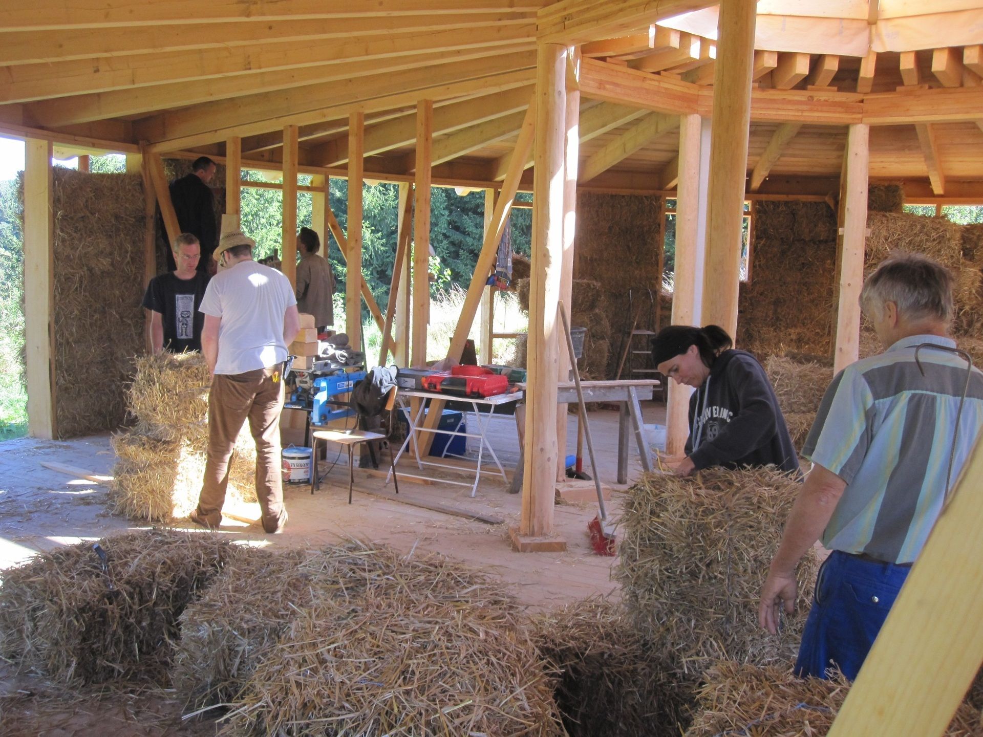 Architektur Strohballenbau